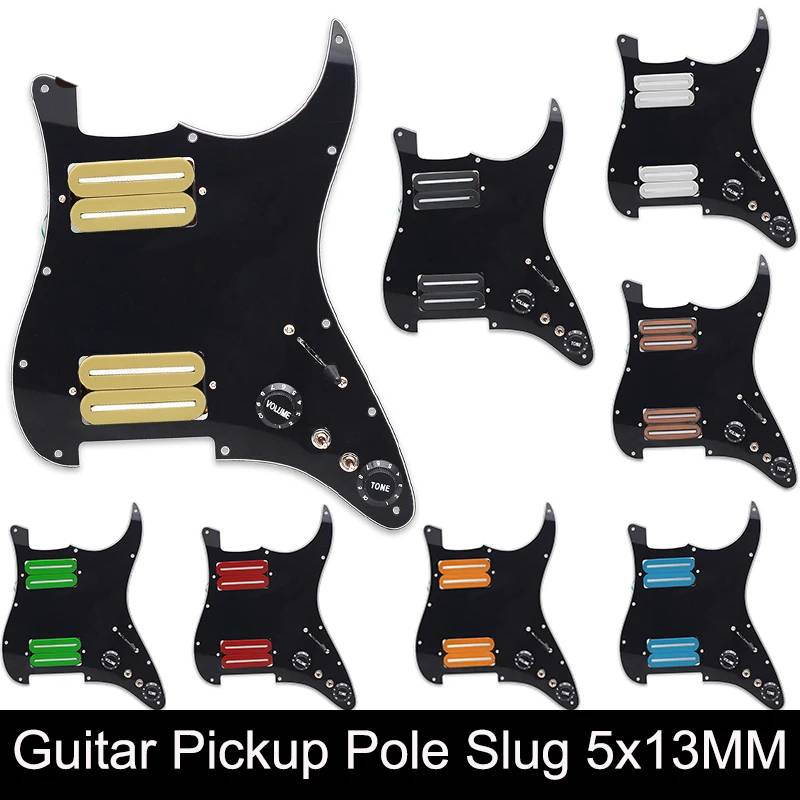 Electric Guitar HH Prewired Loaded Pickguard For Fender ST Stratocaster Strat