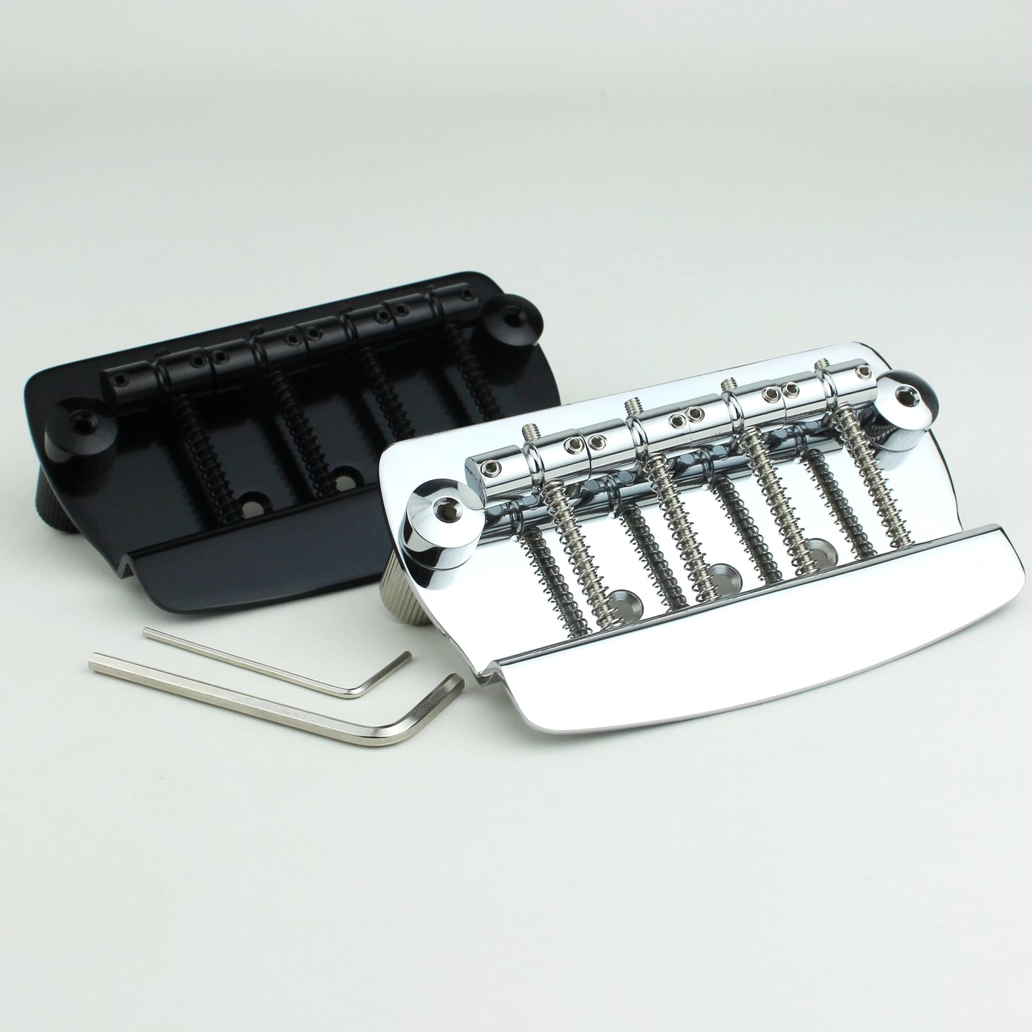 4 String Electric Bass Guitar Bridge For MusicMan Bass in Black/Chrome