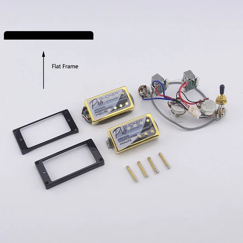 Epiphone ProBuckers Humbucker Pickups Set with Wiring Harness Fit Epiphone Les Paul SG ES DOT