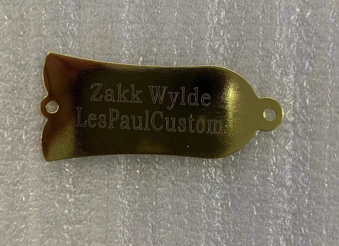 Gold Brass Guitar Truss Rod Cover For Zakk Wylde Les Paul LP