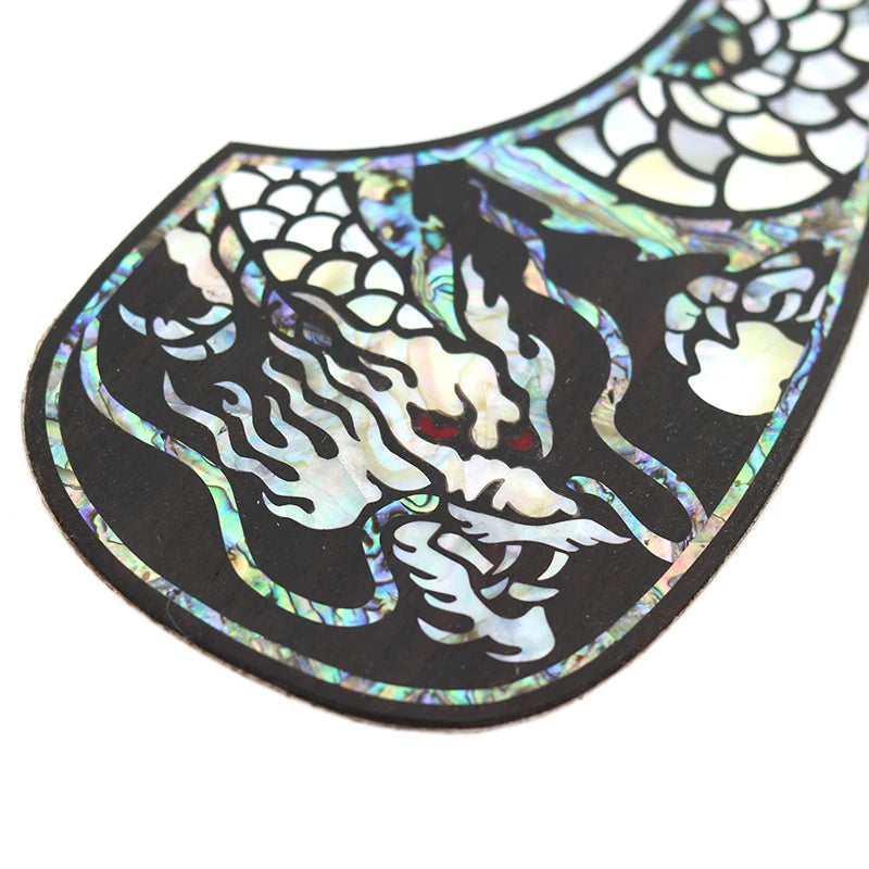 Rosewood Acoustic Guitar Pickguard with Abalone Inlay For Martin Guitars