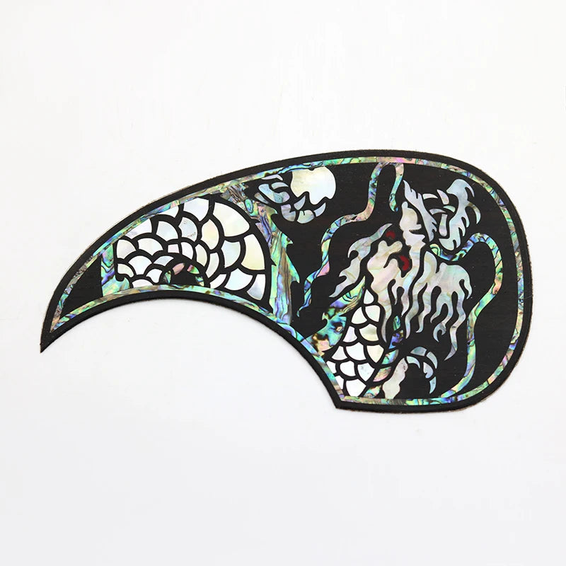 Rosewood Acoustic Guitar Pickguard with Abalone Inlay For Martin Guitars