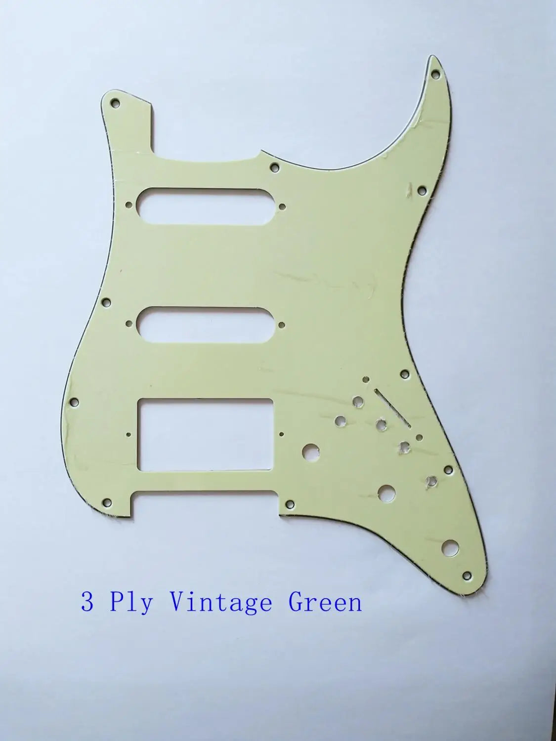 Rare Guitar Pickups Pickguard SSH White Dual Track Pickup Super Wiring Assembly Very powerful Features Multiple Function For Stratocaster Strat