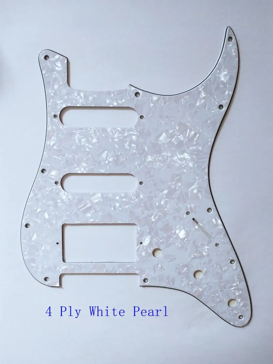 Rare Guitar Pickups Pickguard SSH White Dual Track Pickup Super Wiring Assembly Very powerful Features Multiple Function For Stratocaster Strat