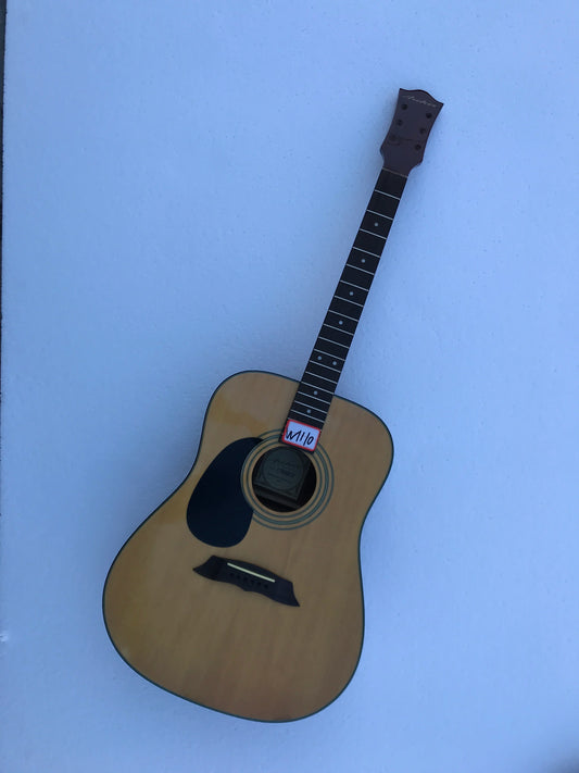 Acoustic Guitar DIY Project Body with Maple Neck