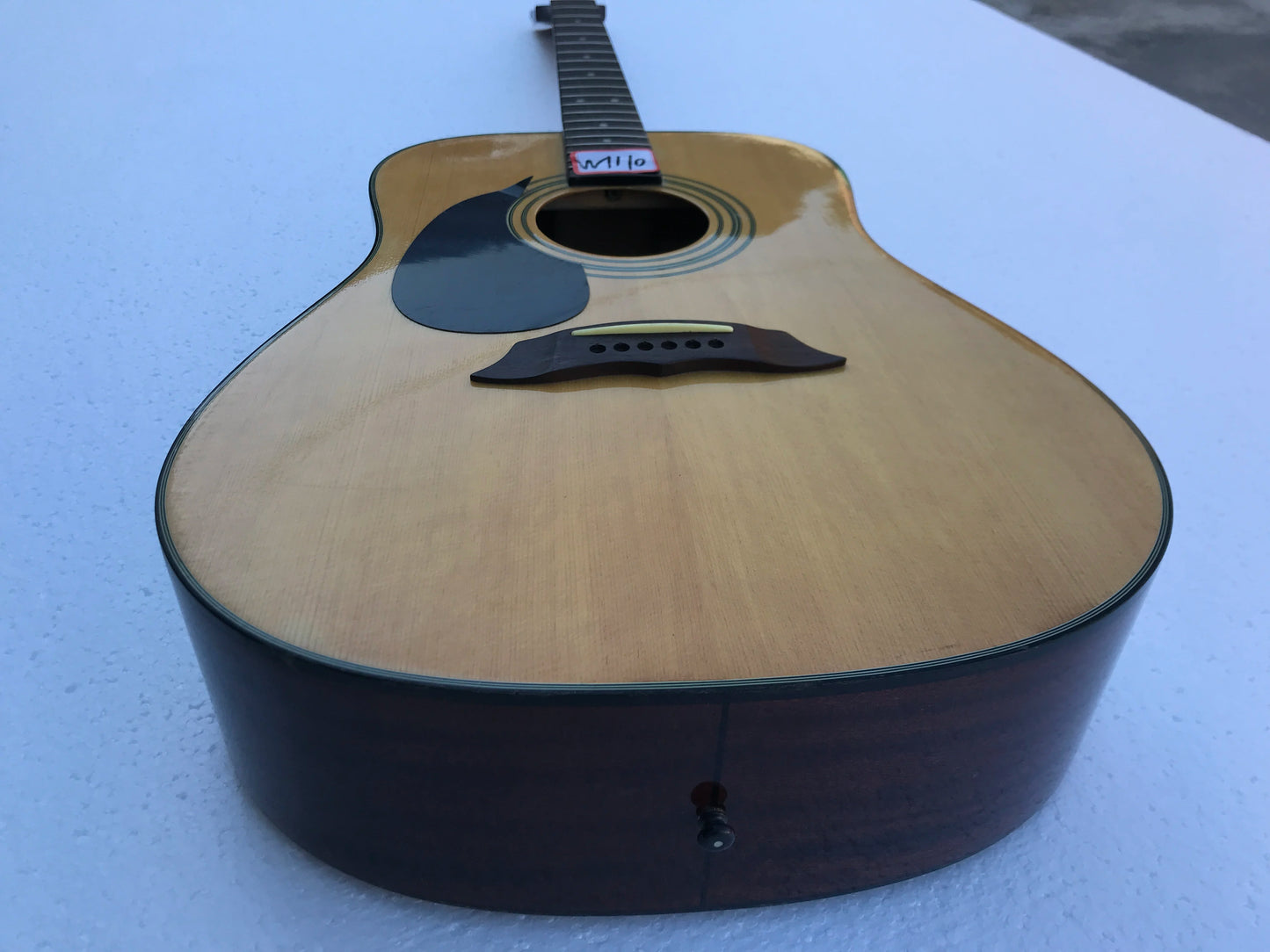 Acoustic Guitar DIY Project Body with Maple Neck