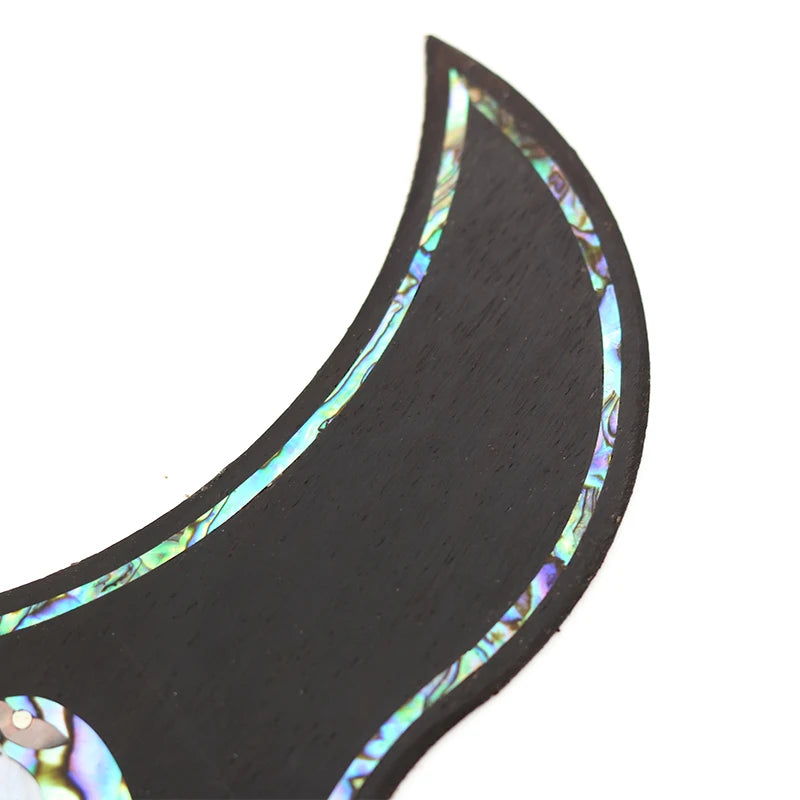 Acoustic Guitar Rosewood Pickguard Scratch Plate with Abalone Inlay