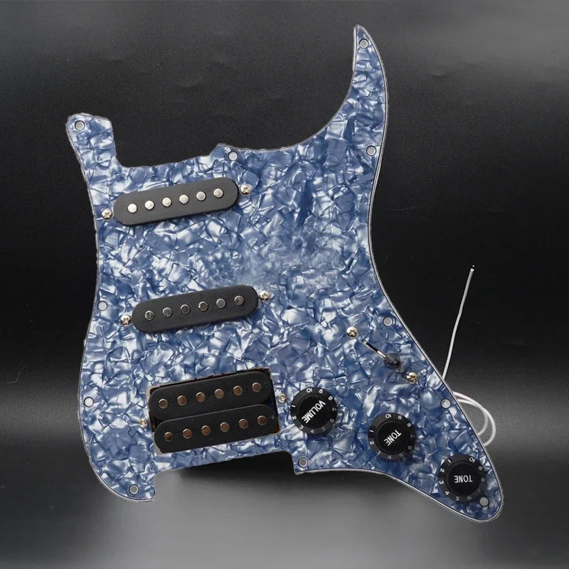 SSH Guitar Prewired Loaded Pickguard For Fender Strat Stratocaster