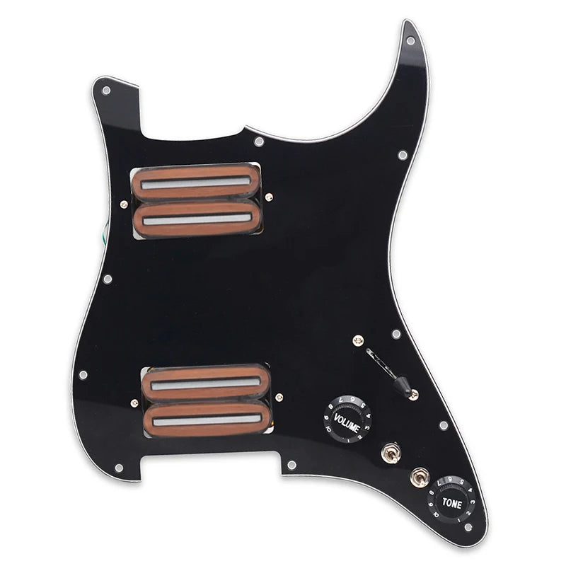 Electric Guitar HH Prewired Loaded Pickguard For Fender ST Stratocaster Strat