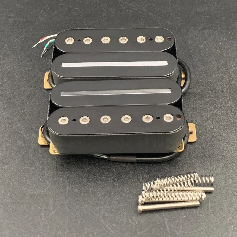 Guitar Humbucker Blade/Hex Screw Adjusting Pickup with 4 Conduct Cable/Coil Splitting Dual Coil Pickups For Fender,Schecter,Jackson,Dean,Washburn,Peavey,ESP