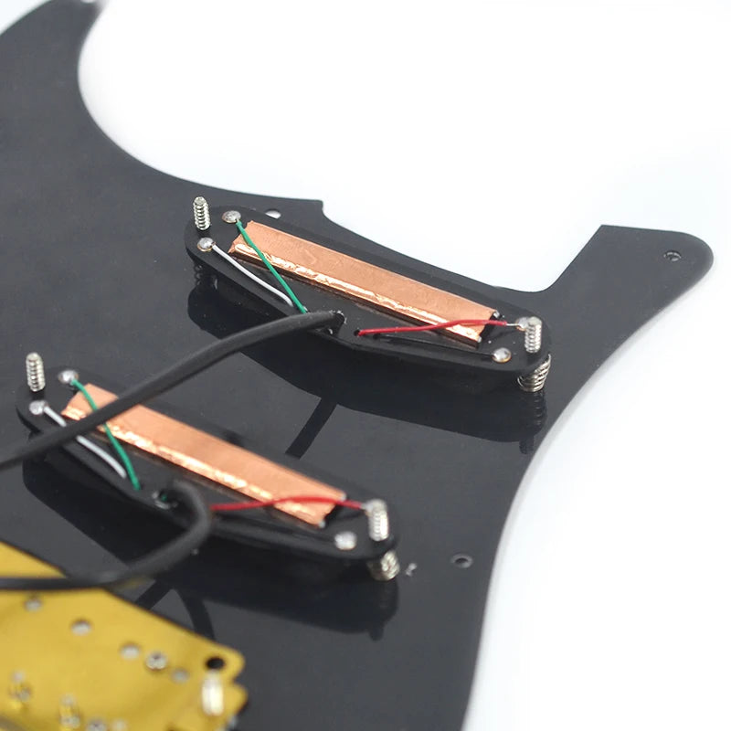 Multi Tone Wiring HSS Guitar Loaded Prewired Pickguard For Fender ST Stratocaster