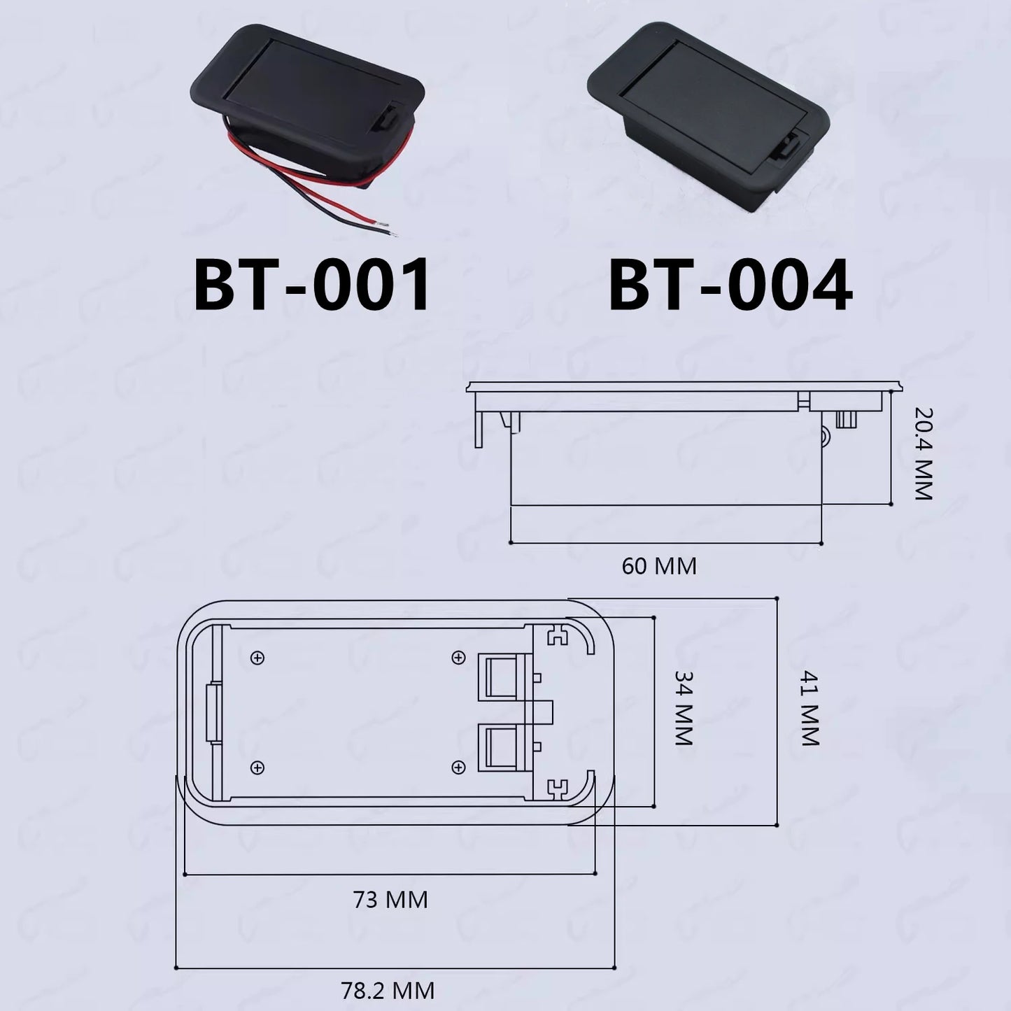 9V Bass Guitar Battery Cover Box For Peavey,Jackson,Dean,Fender,Ibanez,Washburn