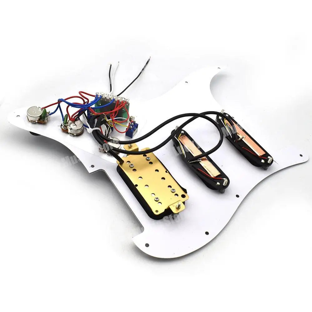 Multi Switches Guitar HSS Loaded Prewired Pickguard For Stratocaster Strat