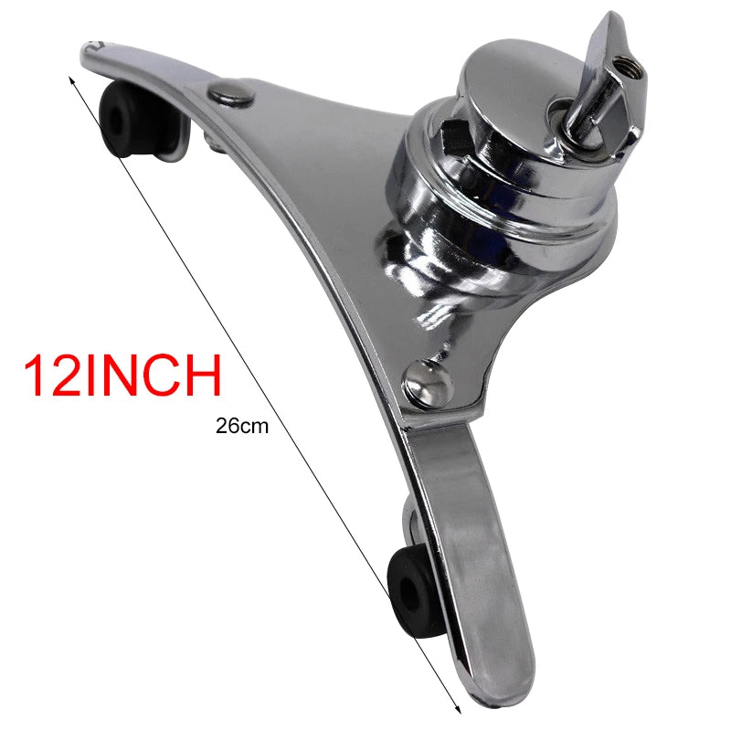 8"10"12inch Stainless Steel Tom Drum Suspension Rim Mount Bracket Cast Mounting Drum Parts Drum Set Accessory