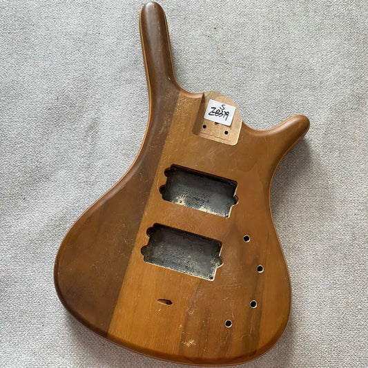 Mahogany Wood 5/6 String Electric Bass Body For Warwick Bass