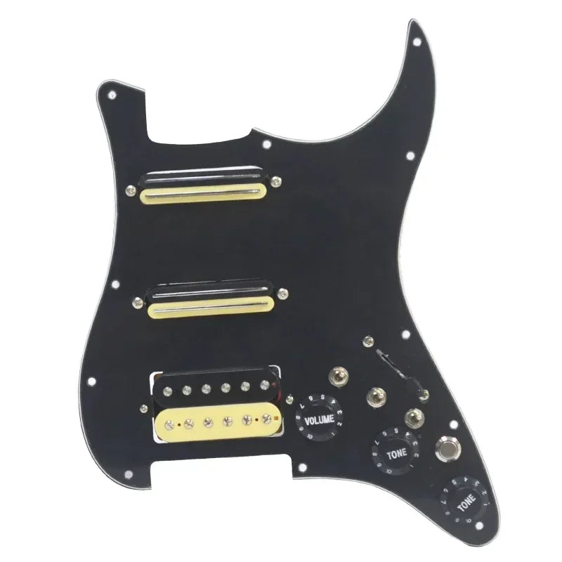 SSH Guitar Multi Tones Loaded Prewired Pickguard SSH For Fender Stratocaster Strat