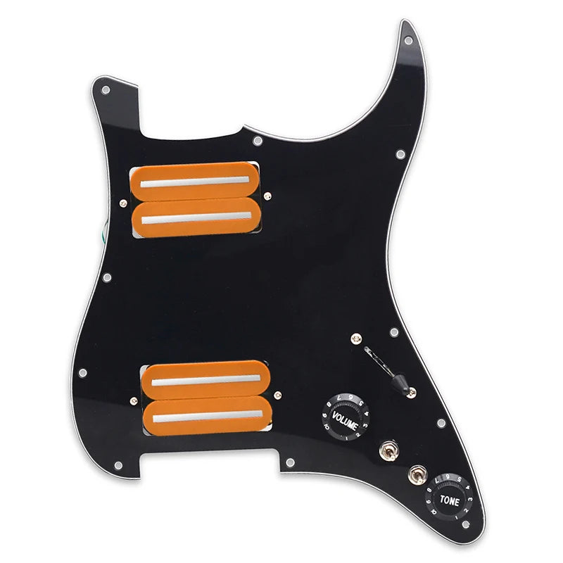 Electric Guitar HH Prewired Loaded Pickguard For Fender ST Stratocaster Strat