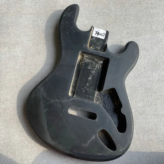 Black Basswood Guitar Body For Fender Stratocaster Strat