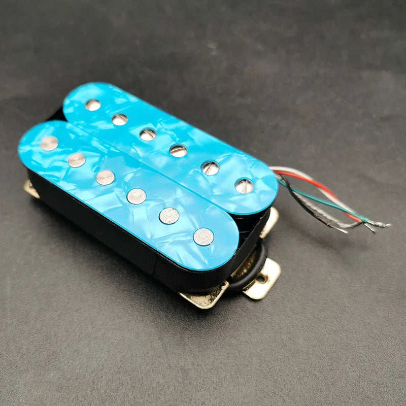 Blue Pearl Guitar Neck Bridge Humbucker Pickups For Schecter,Kramer,Kiesel,Ibanez,Fender,Washburn,ESP