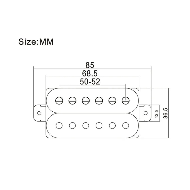 Red Pearl Guitar Neck and Bridge Humbucker Pickups For Fender,Washburn,Jackson,Dean,Schecter,Peavey,ESP LTD