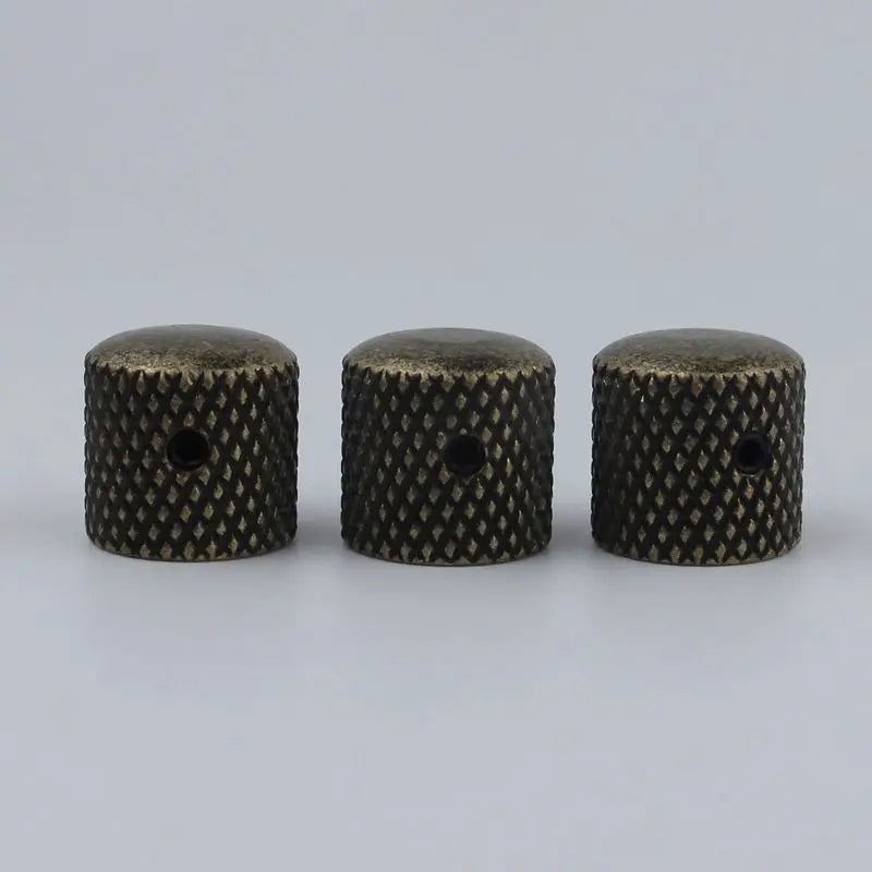 3Pcs Guitar Aged Bronze Volume Tone Knobs For Peavey,Jackson,Dean,Fender,Lakland,MusicMan