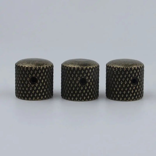 3Pcs Guitar Aged Bronze Volume Tone Knobs For Peavey,Jackson,Dean,Fender,Lakland,MusicMan