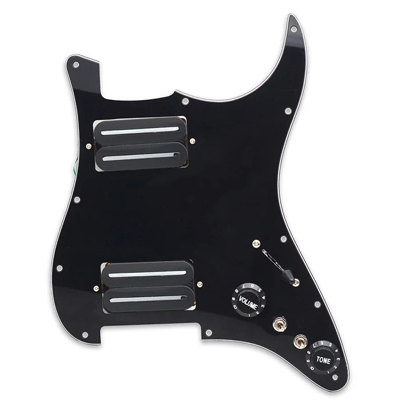 Electric Guitar HH Prewired Loaded Pickguard For Fender ST Stratocaster Strat