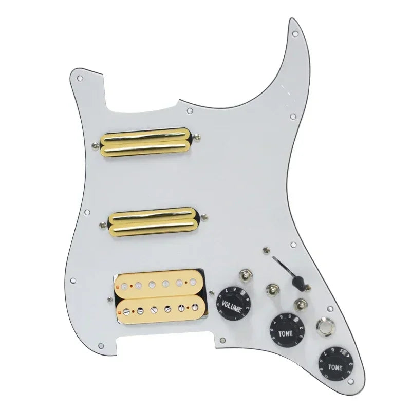 SSH Guitar Multi Tones Loaded Prewired Pickguard SSH For Fender Stratocaster Strat