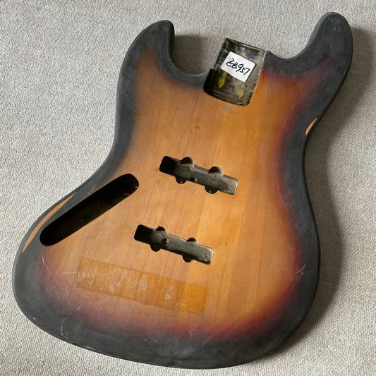 Alder Wood Left Handed Jazz Bass Body