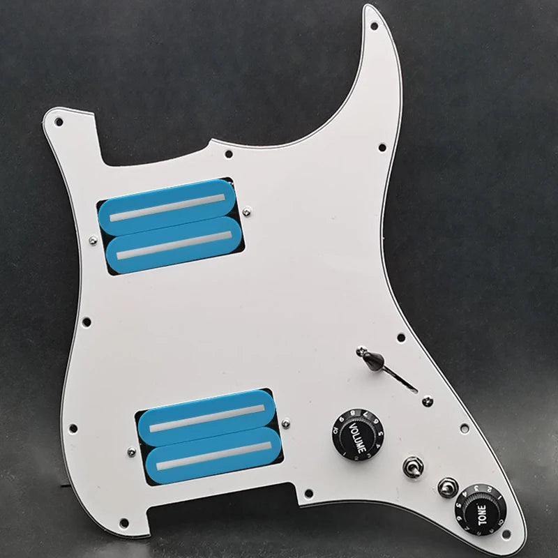 HH Guitar Prewired Loaded Pickguard For Fender Strat Stratocaster