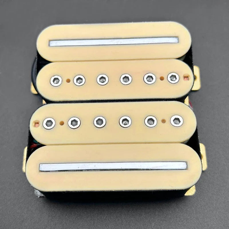 Guitar Humbucker Blade/Hex Screw Adjusting Pickup with 4 Conduct Cable/Coil Splitting Dual Coil Pickups For Fender,Schecter,Jackson,Dean,Washburn,Peavey,ESP