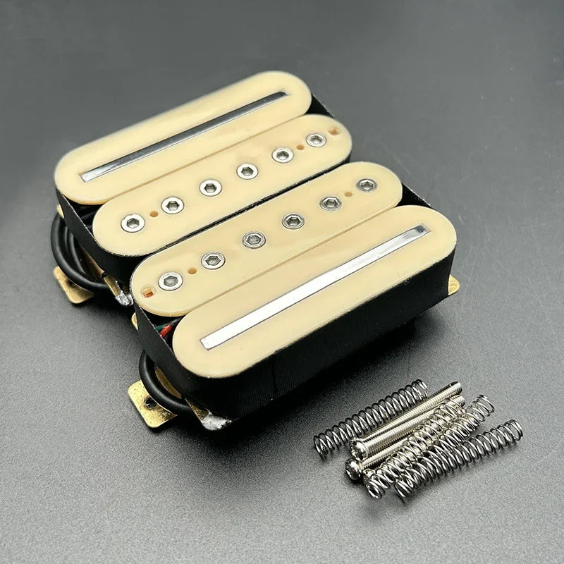 Guitar Humbucker Blade/Hex Screw Adjusting Pickup with 4 Conduct Cable/Coil Splitting Dual Coil Pickups For Fender,Schecter,Jackson,Dean,Washburn,Peavey,ESP