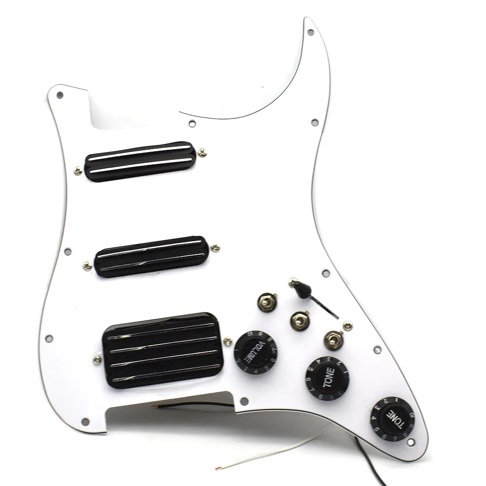 SSH Guitar Prewired Loaded Pickguard For Fender Stratocaster Strat