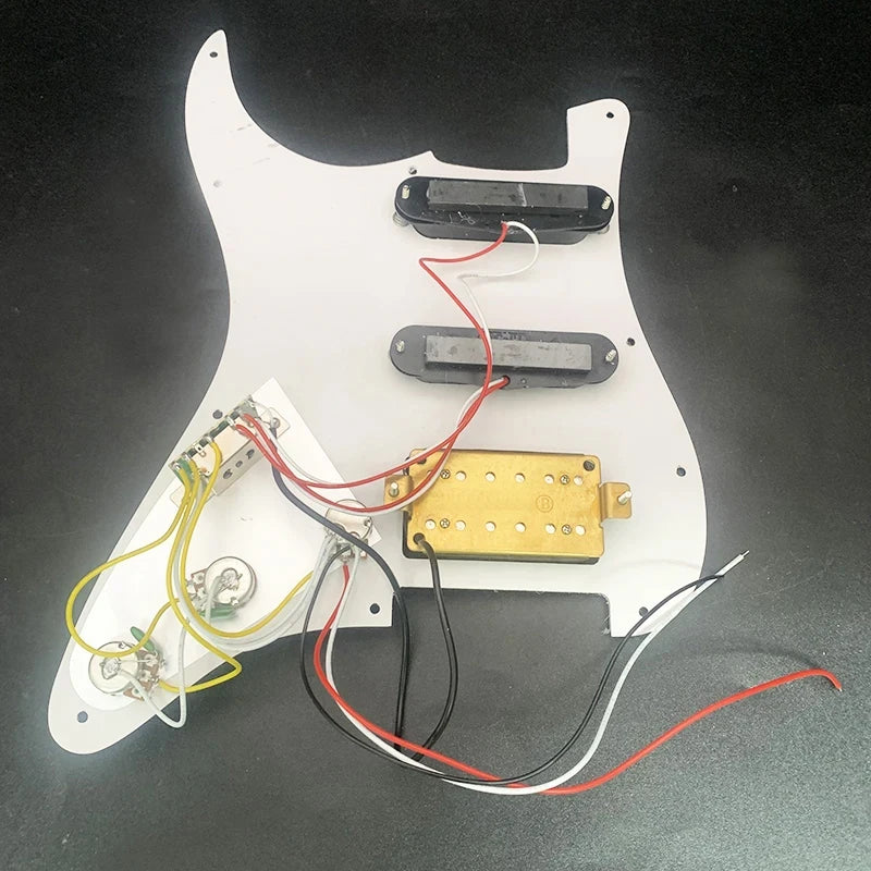 SSH Guitar Prewired Loaded Pickguard For Fender Strat Stratocaster