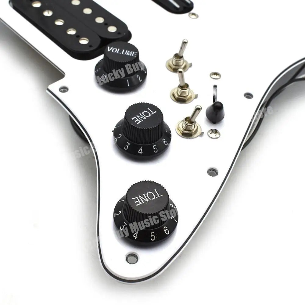 Multi Switches Guitar HSS Loaded Prewired Pickguard For Stratocaster Strat