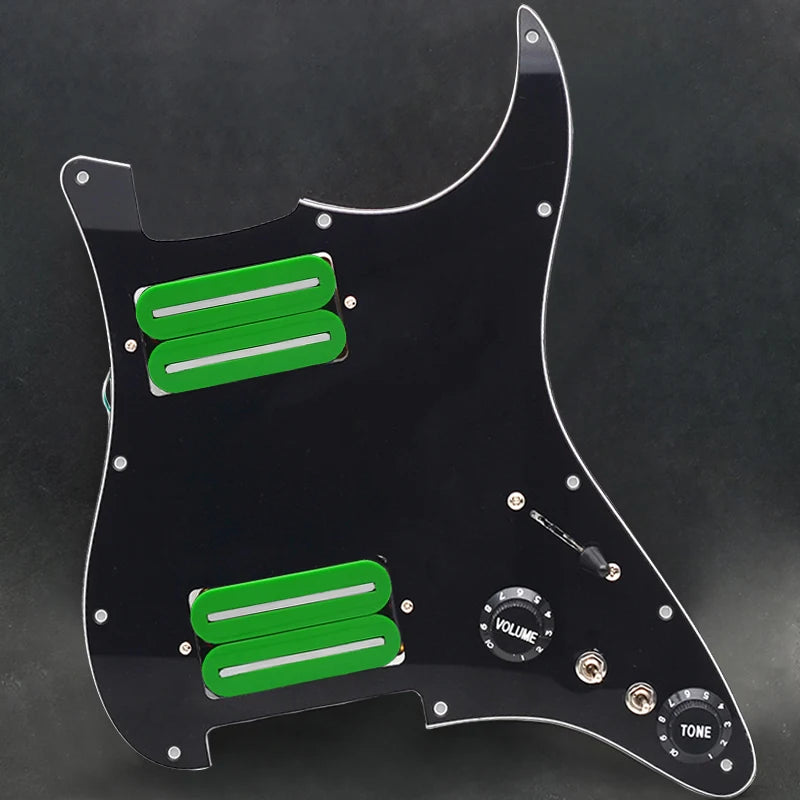 HH Guitar Prewired Loaded Pickguard For Fender Strat Stratocaster