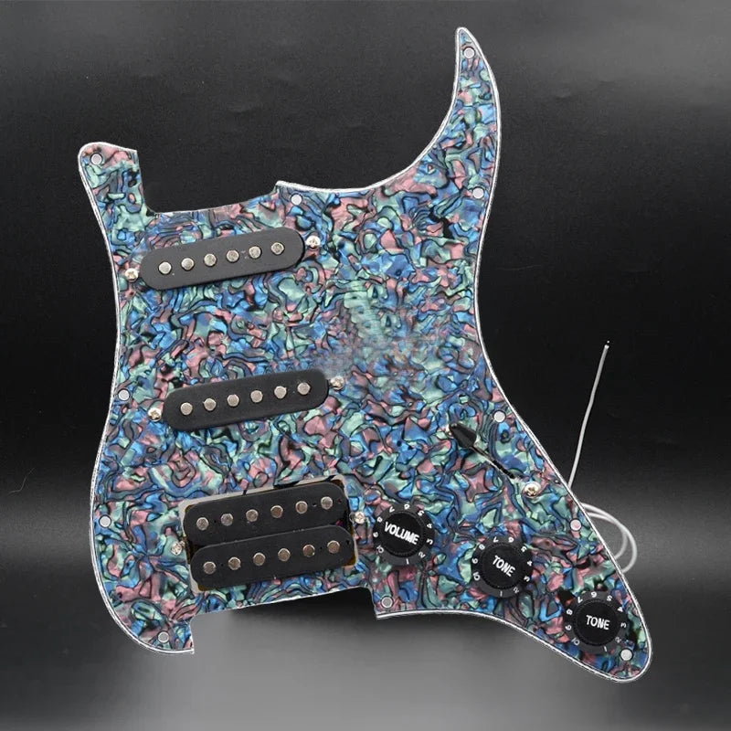 SSH Guitar Prewired Loaded Pickguard For Fender Strat Stratocaster