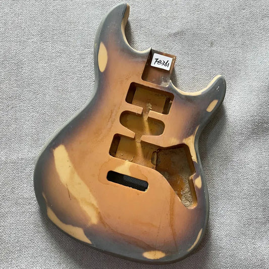 Sunburst Finish HSH Guitar Basswood Body For Fender Stratocaster Strat