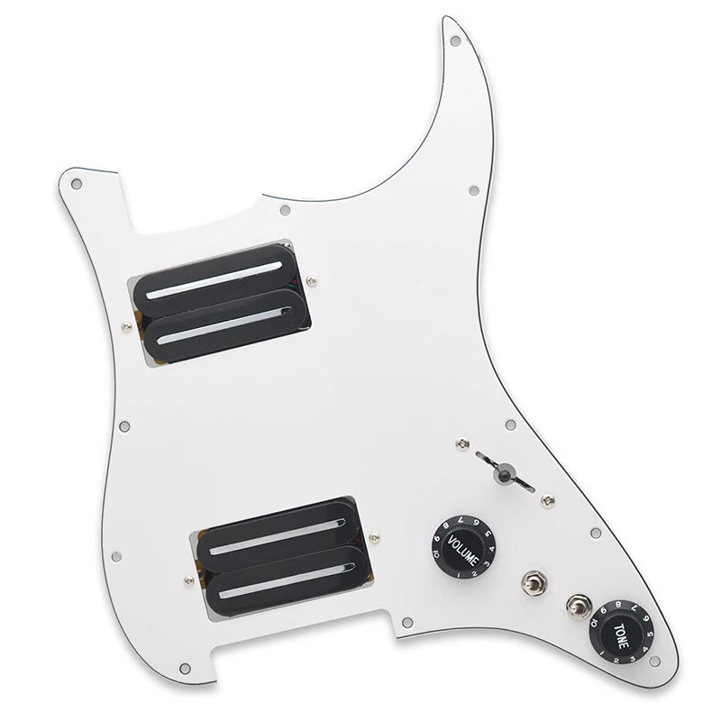 HH Guitar Prewired Loaded Pickguard For Fender Strat Stratocaster