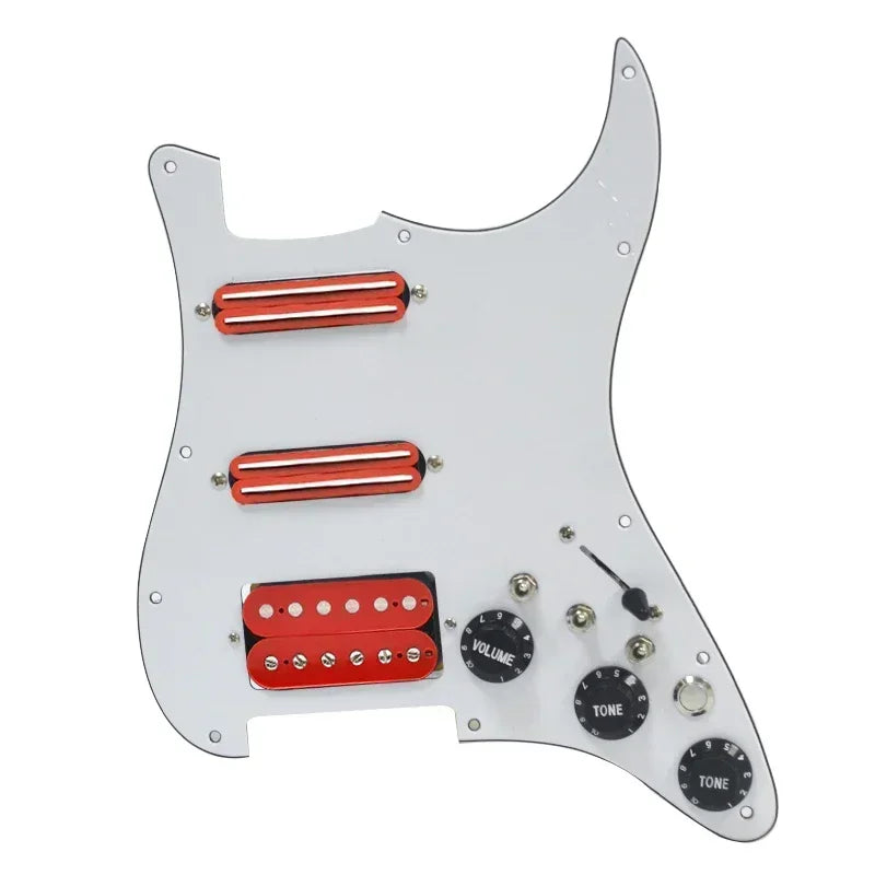 SSH Guitar Multi Tones Loaded Prewired Pickguard SSH For Fender Stratocaster Strat