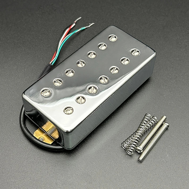 7 String Guitar Neck/Bridge Humbucker Pickups Set in Chrome/Gold/Black