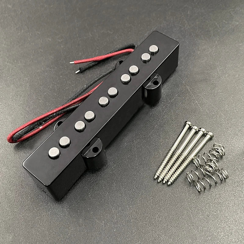 5 String Electric Bass Neck/Bridge Pickups For Fender Jazz Bass