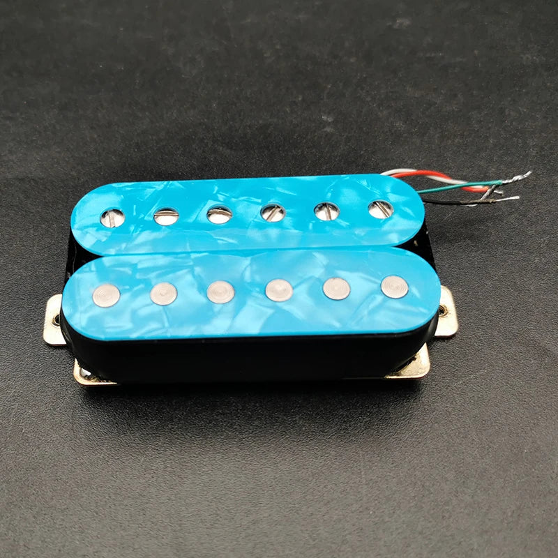 Blue Pearl Guitar Neck Bridge Humbucker Pickups For Schecter,Kramer,Kiesel,Ibanez,Fender,Washburn,ESP