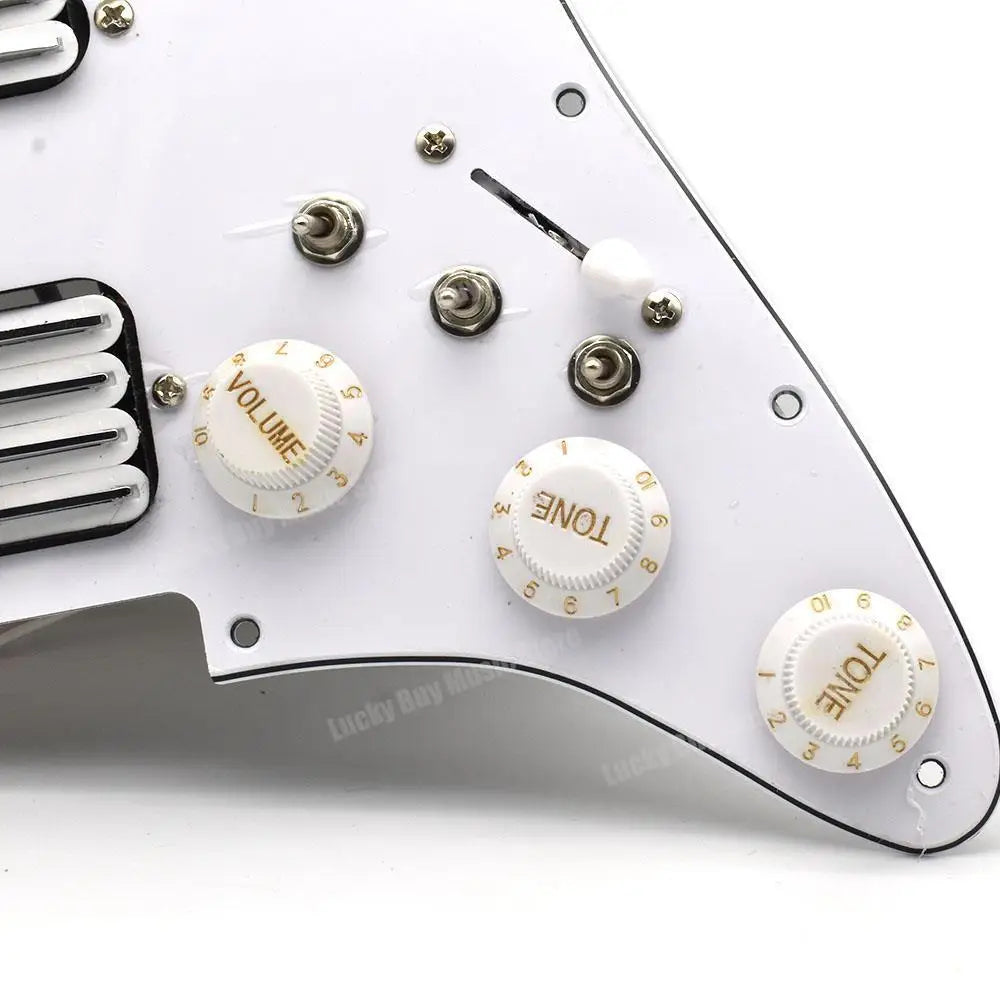 SSH Guitar Prewired Loaded Pickguard For Fender Stratocaster Strat