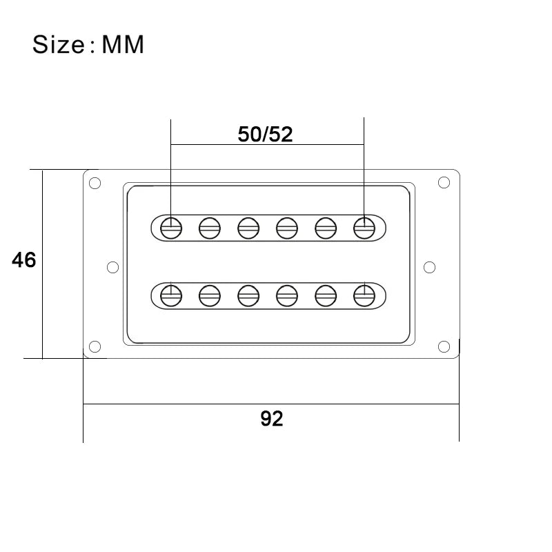 Neck and Bridge Guitar Humbucker Pickups Set For Schecter,Washburn,Peavey,Dean,ESP LTD