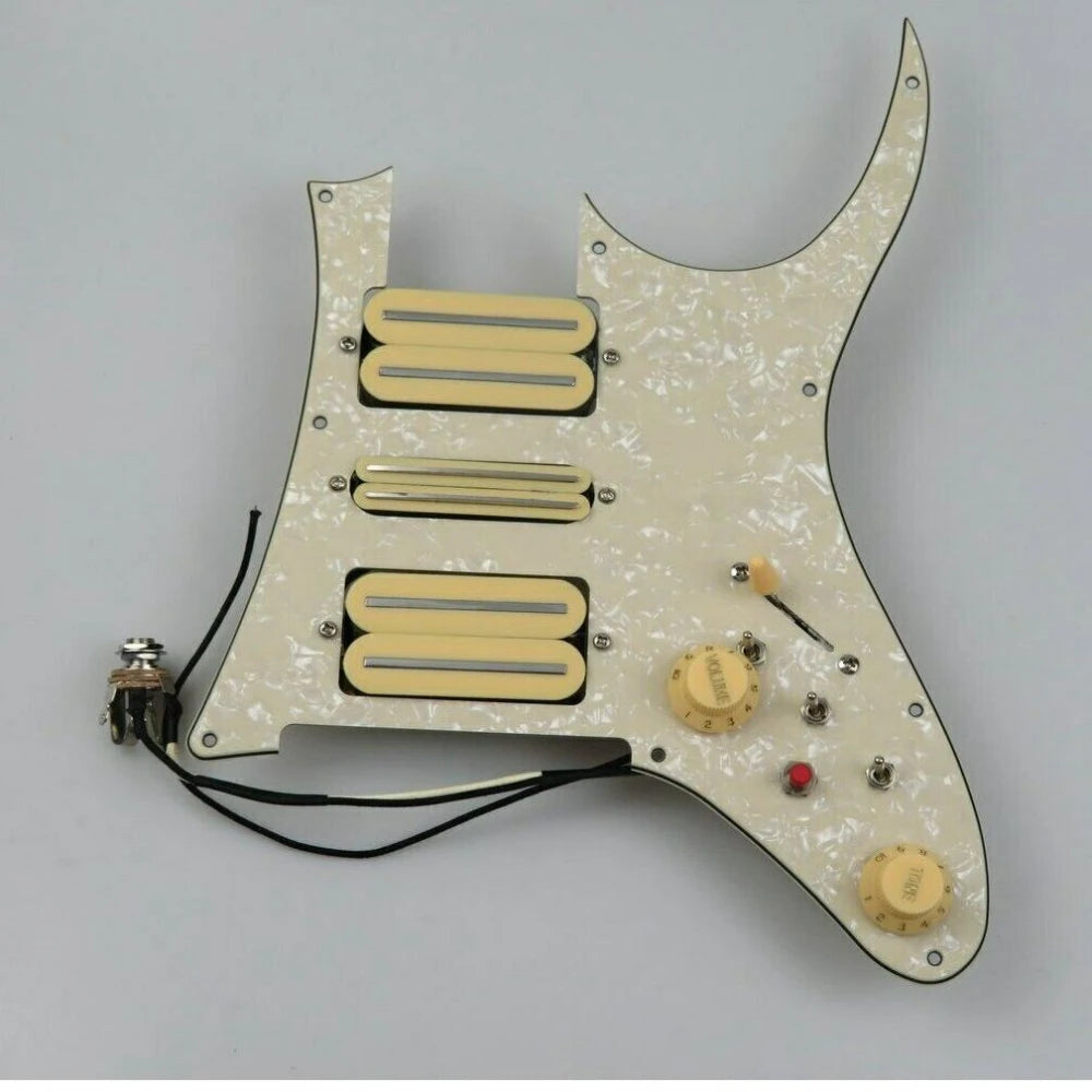 HSH Guitar Loaded Prewired Pickguard For Ibanez RG Guitars