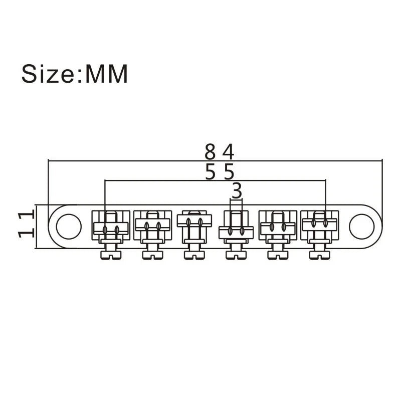 12 String Guitar Tune O Matic Bridge Tailpiece Sets For Epiphone/Gibson Les Paul LP SG