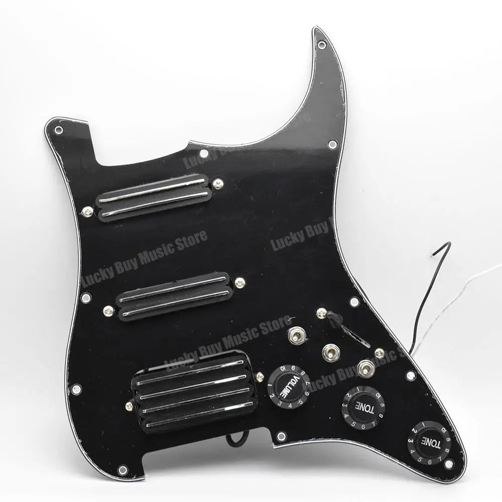 SSH Guitar Prewired Loaded Pickguard For Fender Stratocaster Strat