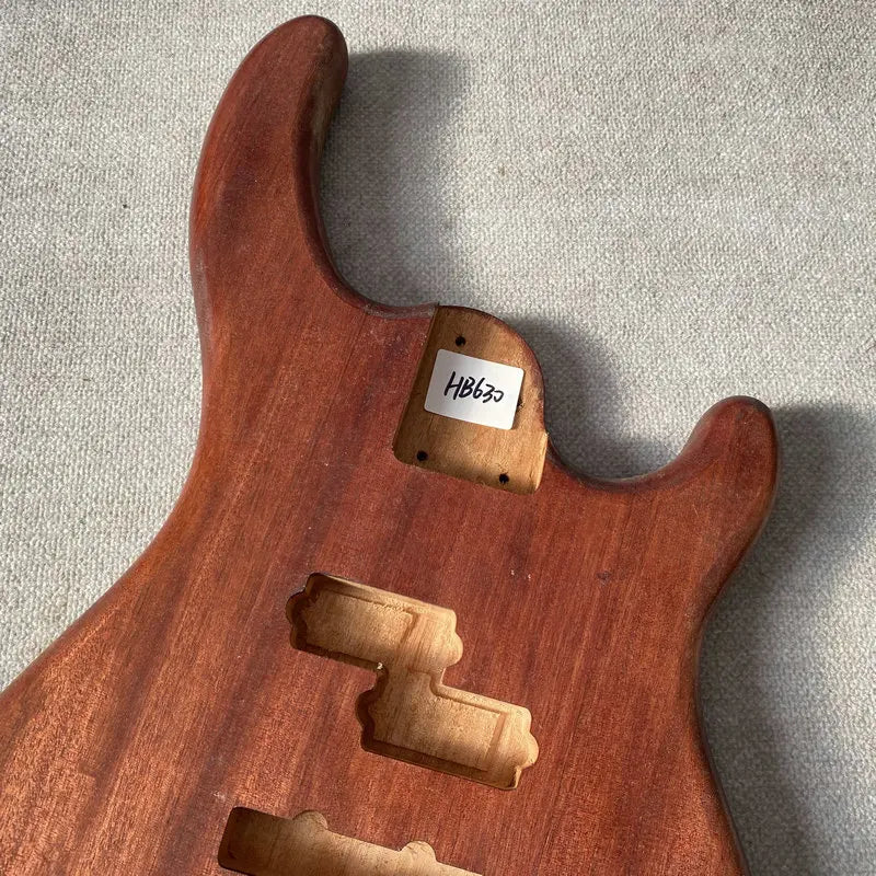 Okoume Wood 5 String Bass Guitar DIY Project Body