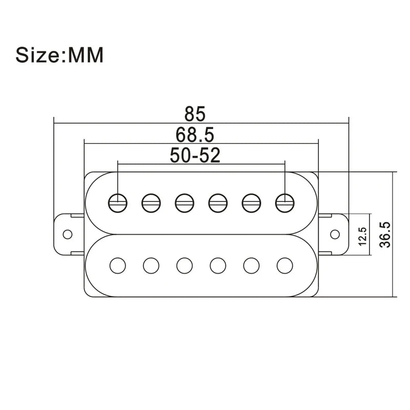 Green Guitar Neck/Bridge Humbucker Pickups Set For Schecter,Jackson,Dean,Fender,Ibanez,ESP LTD